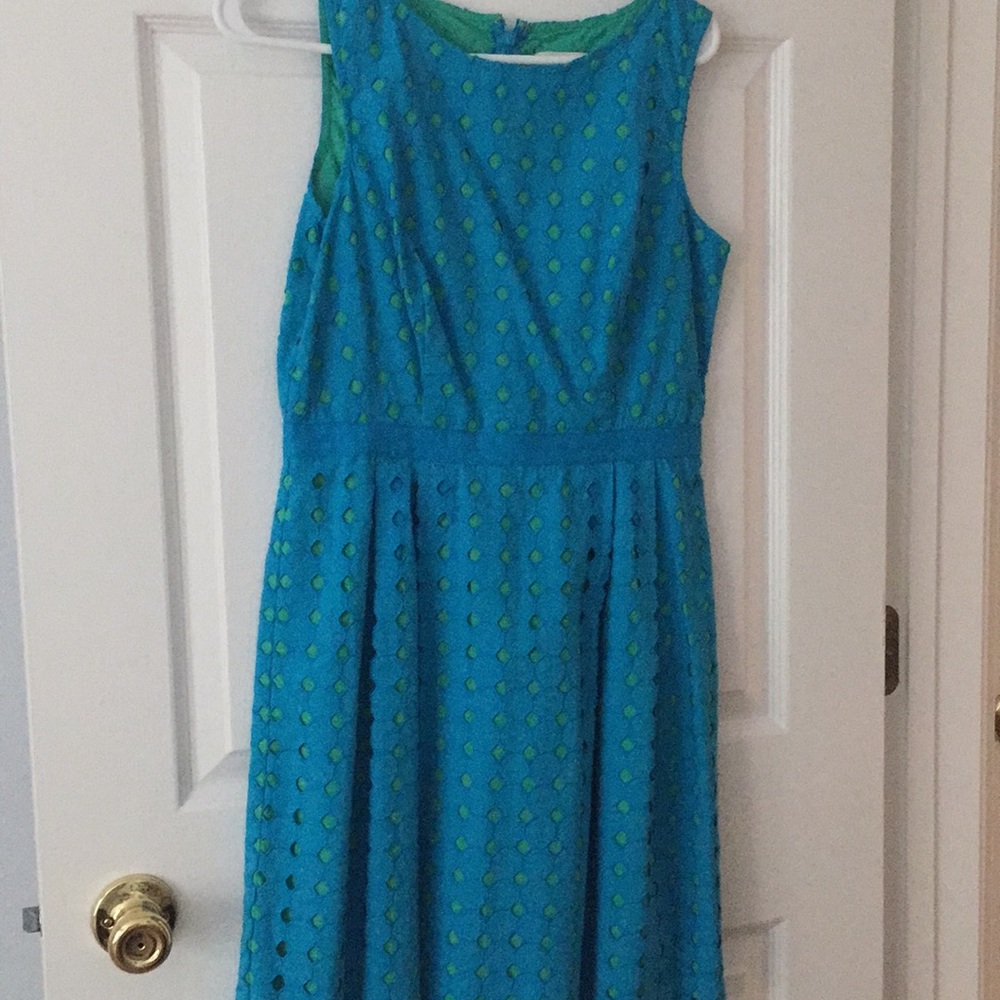 Loft eyelet dress 6p